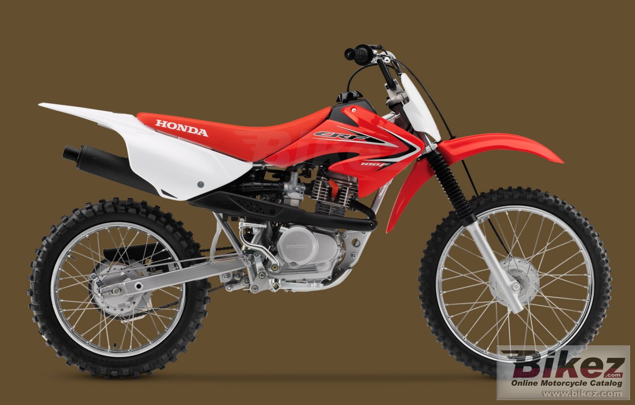 Big Honda crf100f picture and wallpaper from Bikez.com